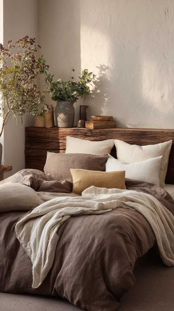 15 Mushroom Brown Bedroom Ideas for an Earthy Aesthetic 3 we 2