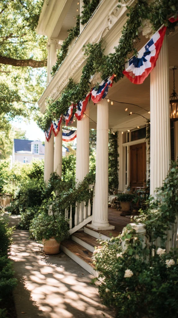 15 Festive Front Porch Ideas for Memorial Day 2 wf 1 1