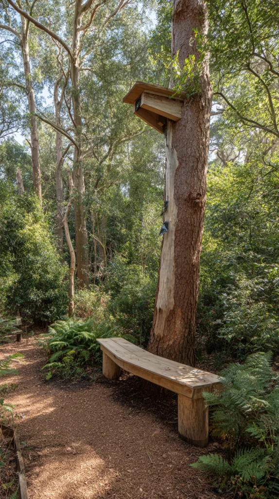 15 Bench Around Tree Ideas for a Beautiful Garden Gathering Spot 13 ws 12 1