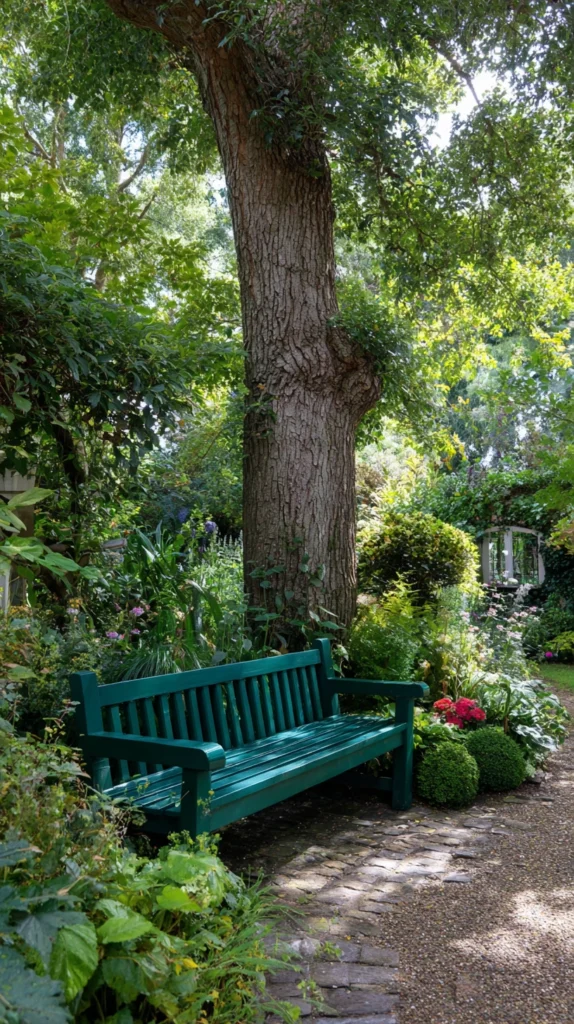 15 Bench Around Tree Ideas for a Beautiful Garden Gathering Spot 4 ws 3 1