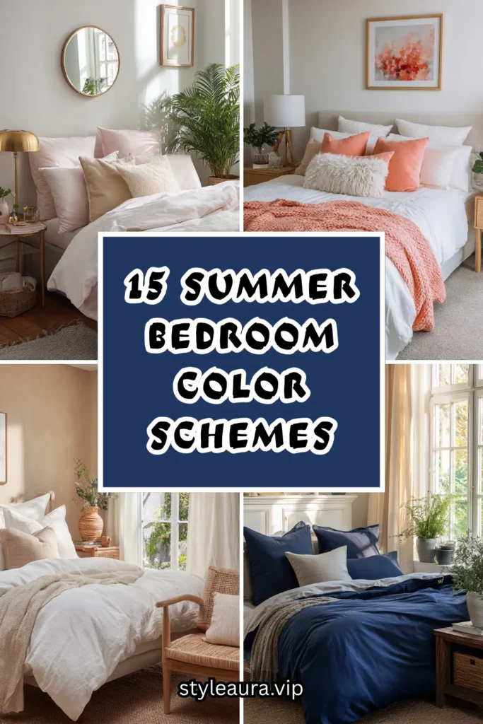 15 Summer Bedroom Color Schemes 1 15 19