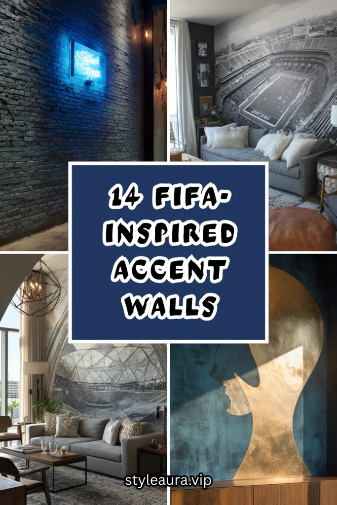 14 FIFA-Inspired Accent Walls That Score Big on Style 1 15 2