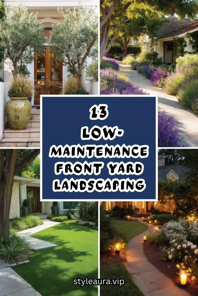 13 Low-Maintenance Front Yard Landscaping Looks for Busy World Cup Season Hosts 1 15 23