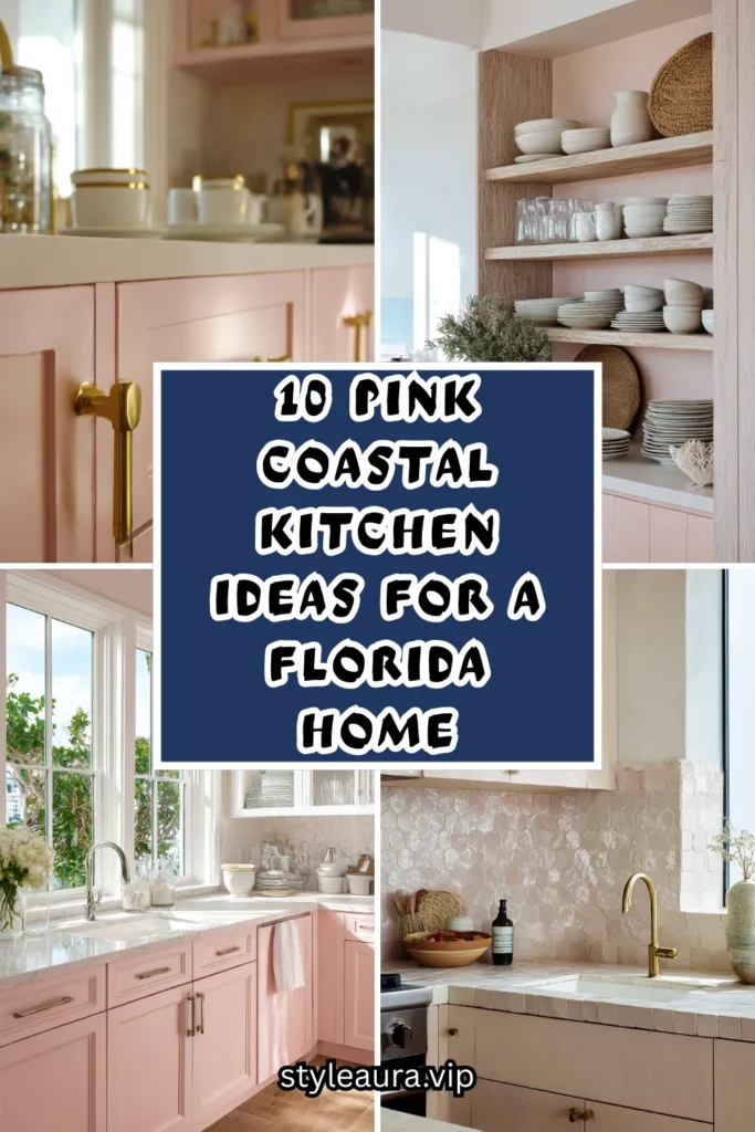 10 Pink Coastal Kitchen Ideas for a Florida Home 1 15 44