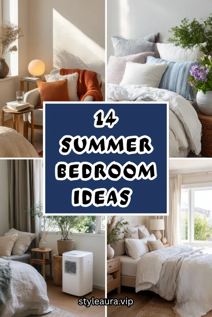 14 Summer Bedroom Ideas That Keep Your Space Cool and Cozy 1 15 47