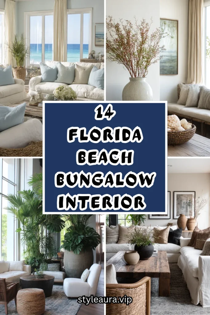 14 Florida Beach Bungalow Interior Design Ideas We Can't Stop Saving 1 15 51