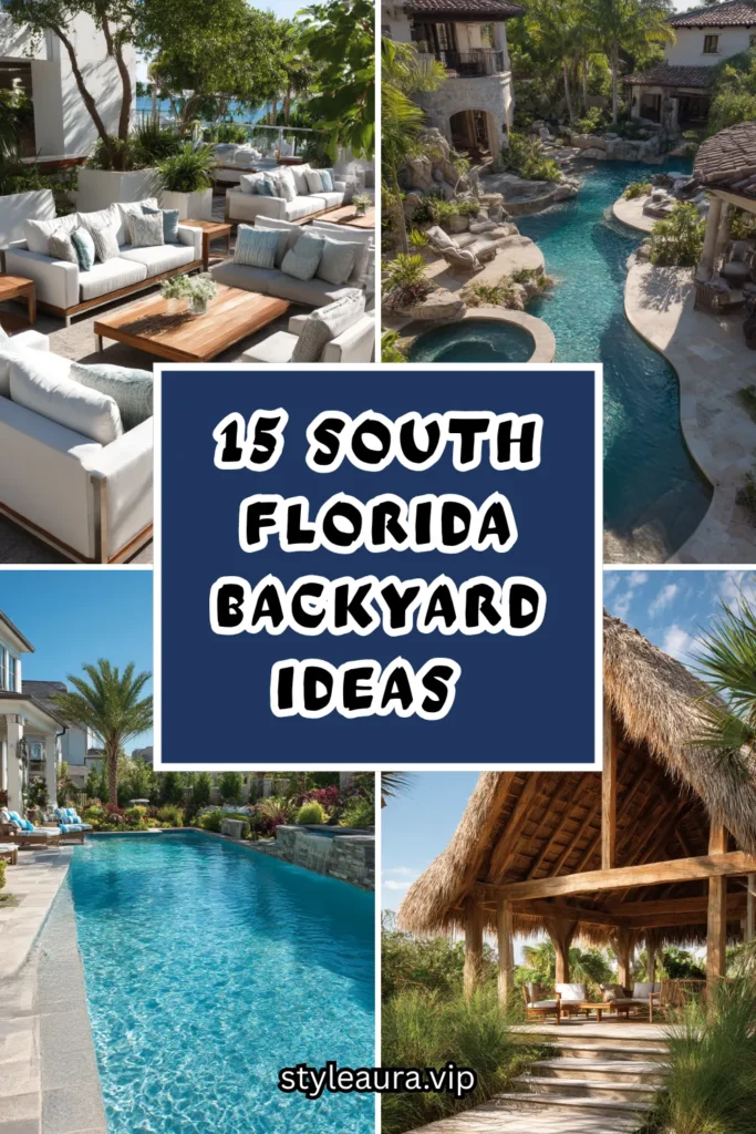 15 South Florida Backyard Ideas That Look Like a Private Resort 1 15 52 1
