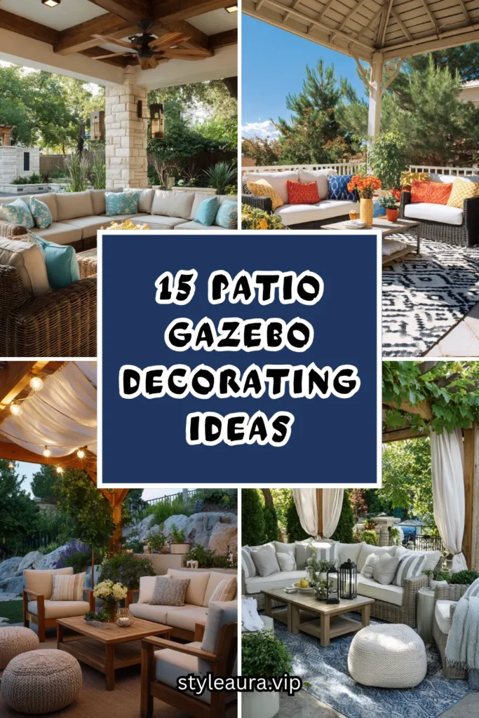 15 Patio Gazebo Decorating Ideas 1 15 53