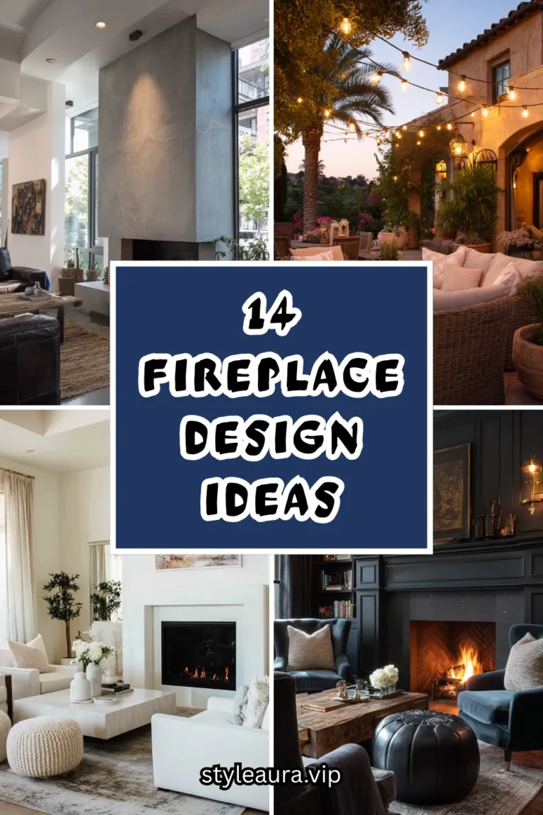 14 Fireplace Design Ideas to Transform the Heart of Your Home