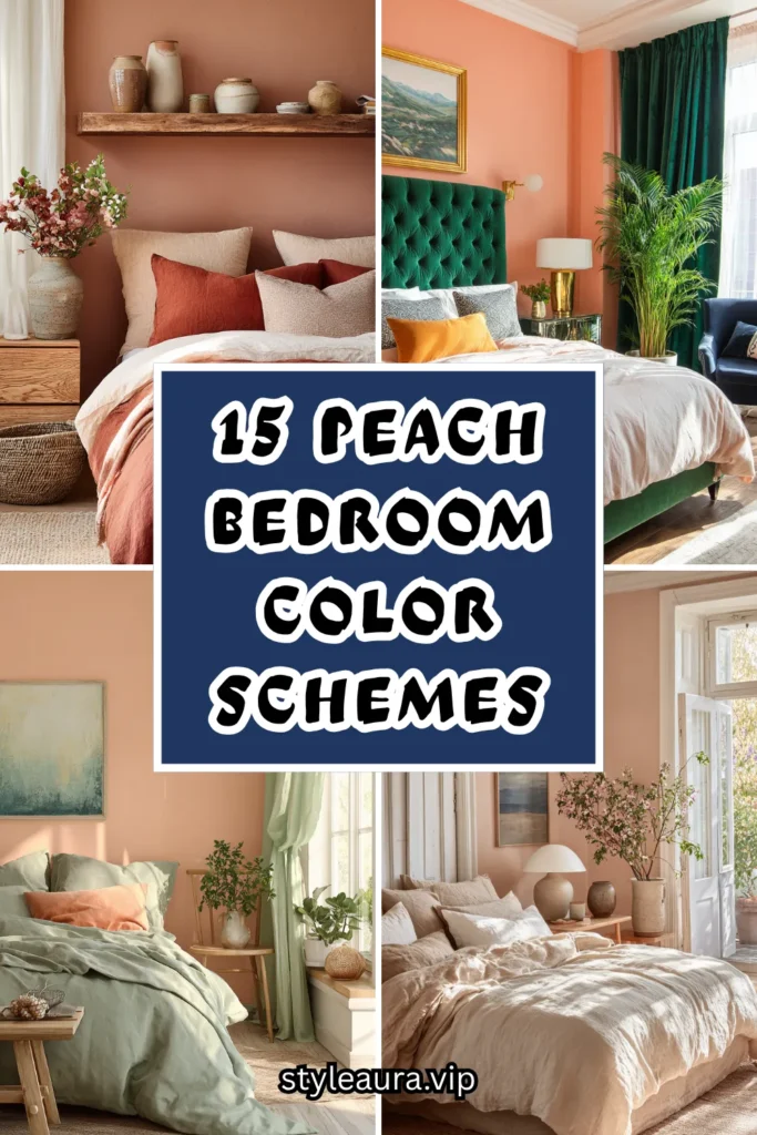 15 Peach Bedroom Color Schemes 1 15 62