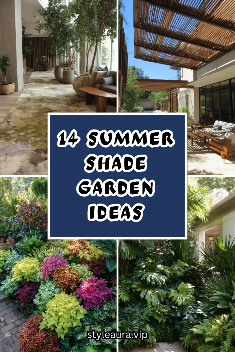 14 Summer Shade Garden Ideas for Hot Climates