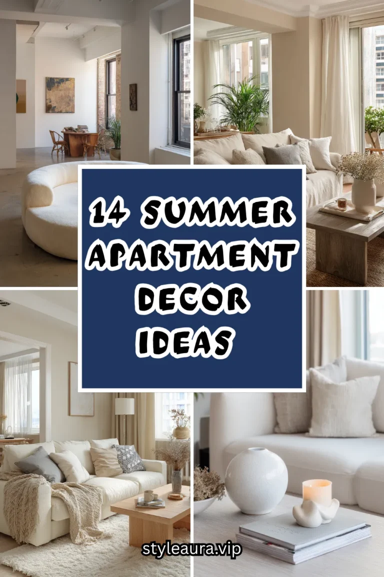 14 Summer Apartment Decor Ideas That Look Expensive
