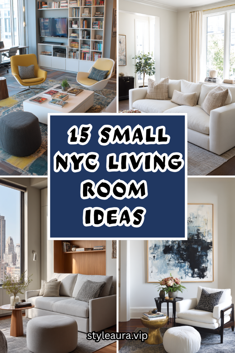 15 Small NYC Living Room Ideas Designers Actually Swear By