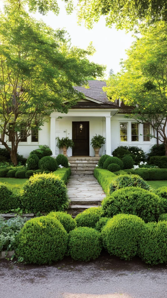 13 Low-Maintenance Front Yard Landscaping Looks for Busy World Cup Season Hosts 5 bi 4