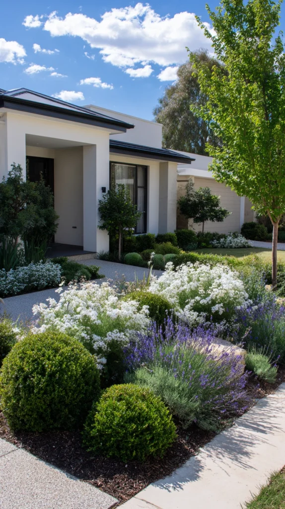 13 Low-Maintenance Front Yard Landscaping Looks for Busy World Cup Season Hosts 6 bi 5