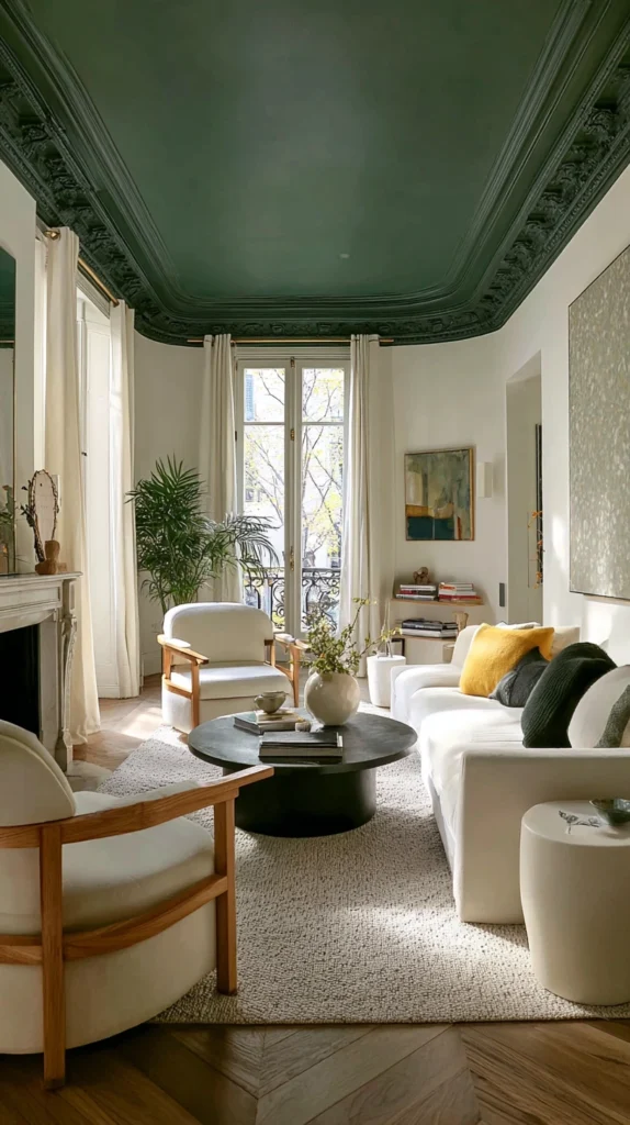 14 Stunning Dark Green Accent Walls for a Rich, Cozy Home 13 bk 12