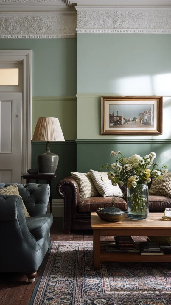14 Stunning Dark Green Accent Walls for a Rich, Cozy Home 14 bk 13