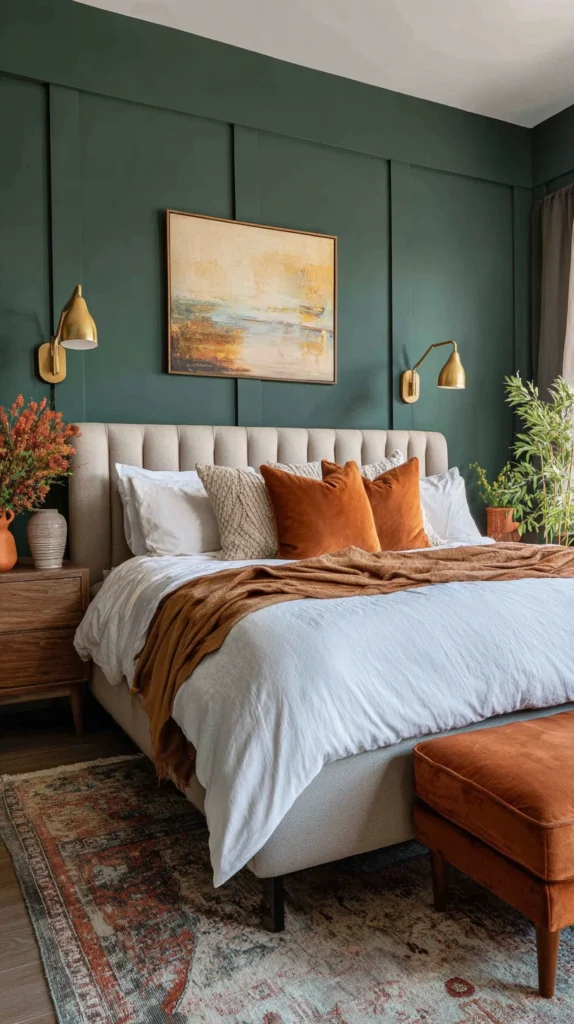 14 Stunning Dark Green Accent Walls for a Rich, Cozy Home 3 bk 2