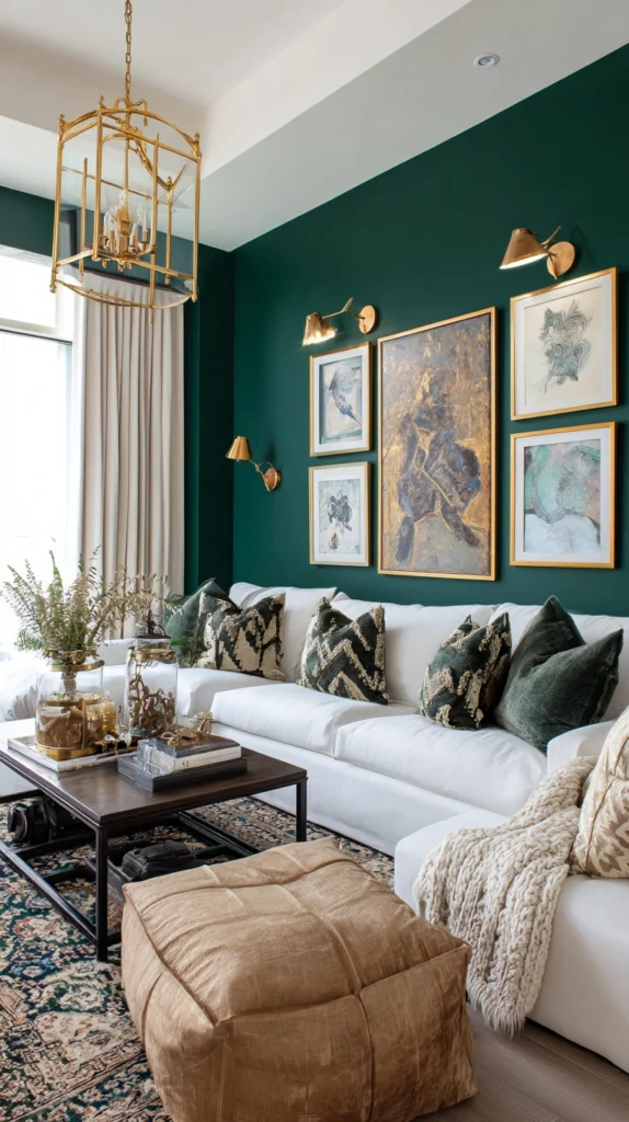 14 Stunning Dark Green Accent Walls for a Rich, Cozy Home 5 bk 4