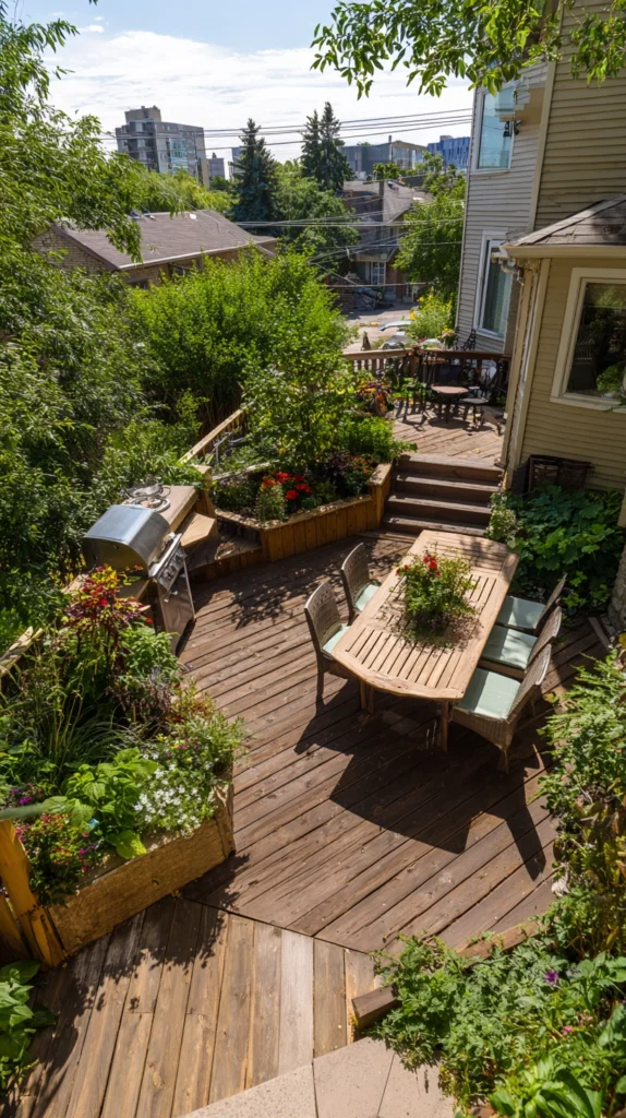 15 Designs for a Two-Level Deck 7 ce 6 1