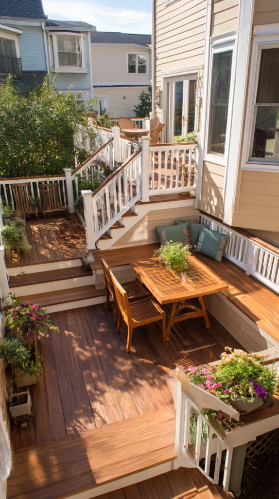 15 Designs for a Two-Level Deck 10 ce 9 1