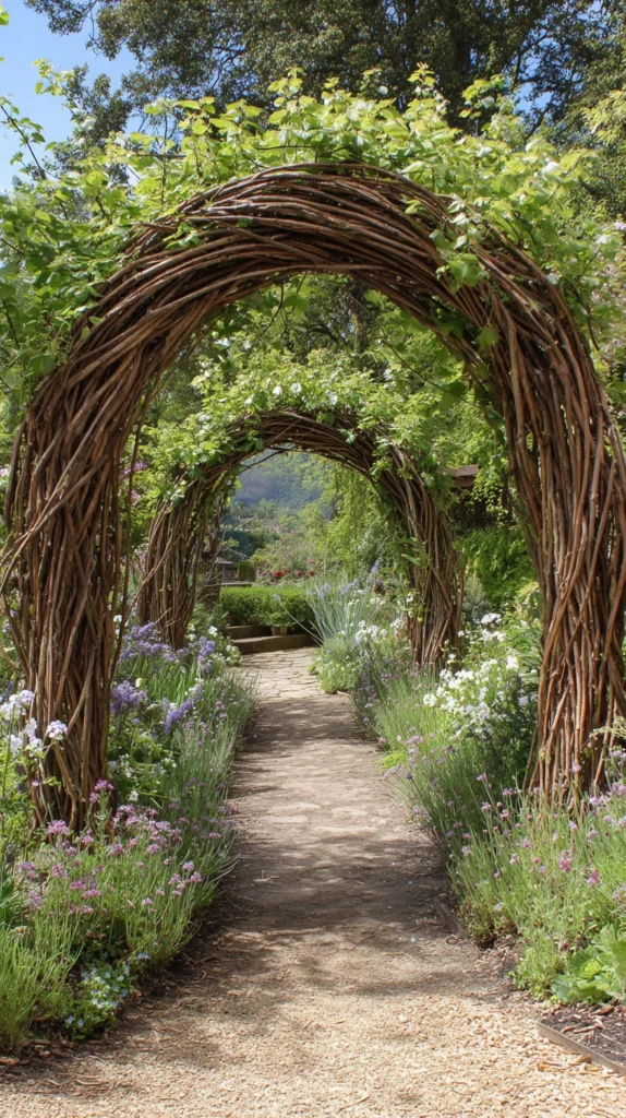 15 Cheap Garden Projects with Twigs 13 cf 12