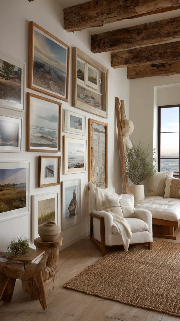 13 Summer Gallery Wall Ideas That Instantly Refresh Rooms 11 cq 10 2