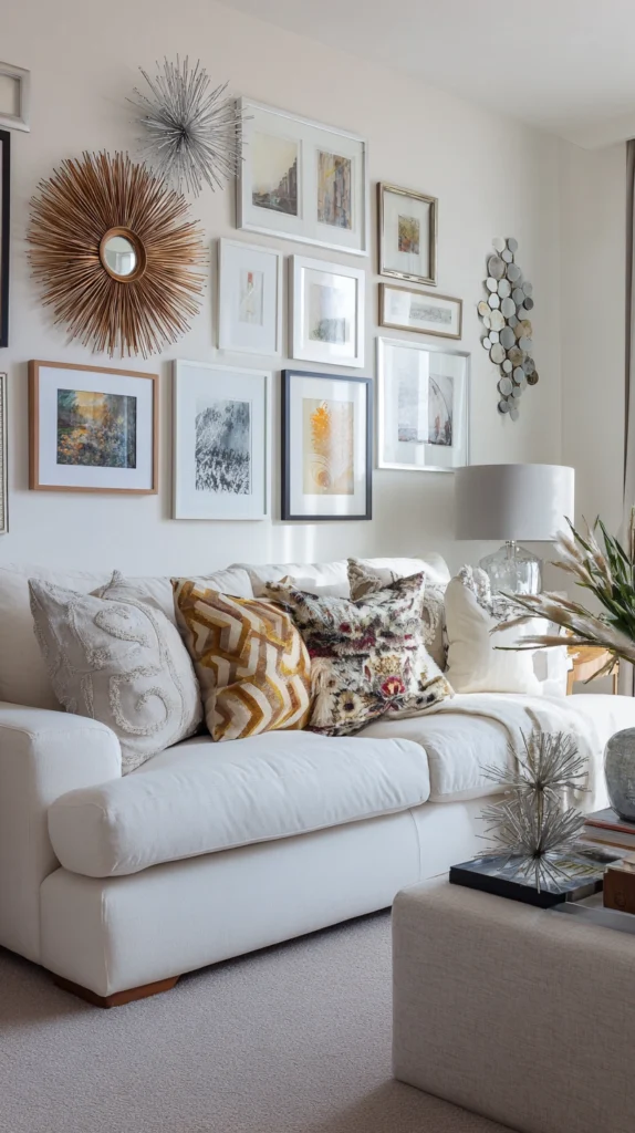 13 Summer Gallery Wall Ideas That Instantly Refresh Rooms 14 cq 13 2