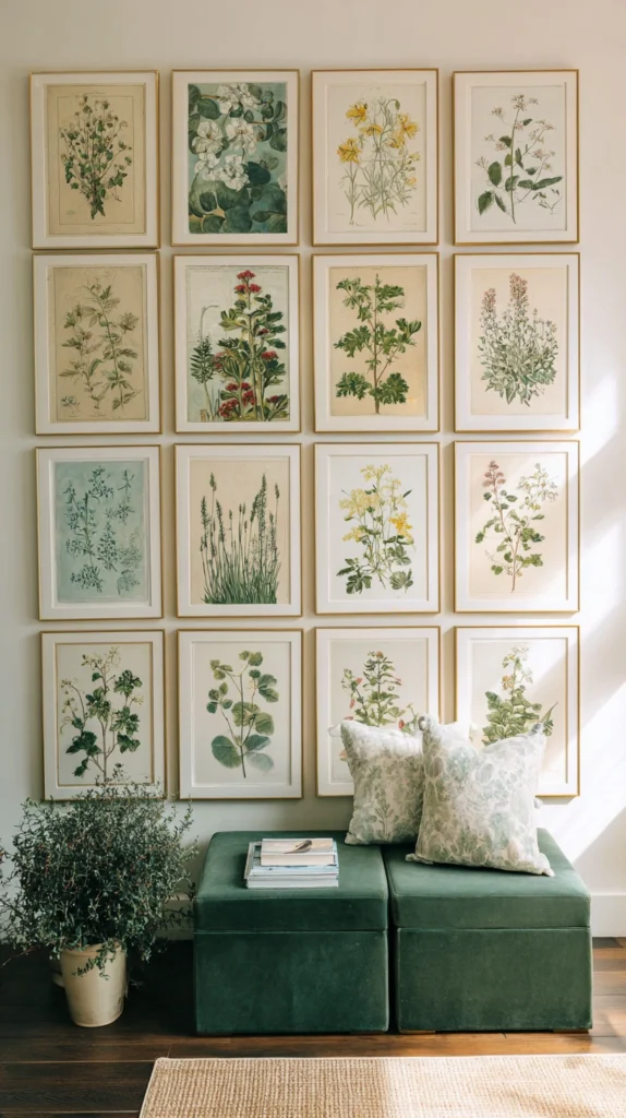 13 Summer Gallery Wall Ideas That Instantly Refresh Rooms 3 cq 2 2