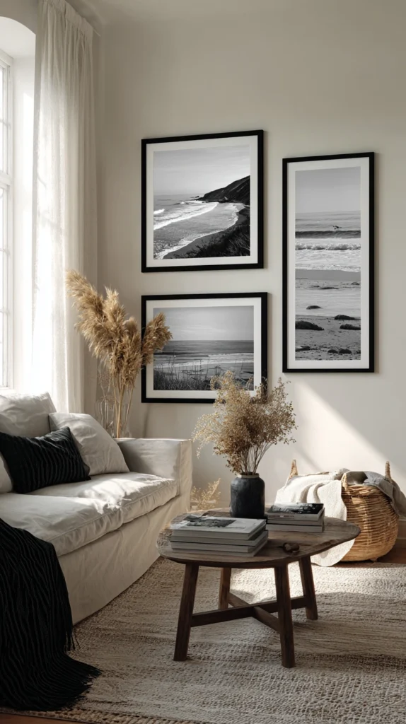 13 Summer Gallery Wall Ideas That Instantly Refresh Rooms 5 cq 4 2