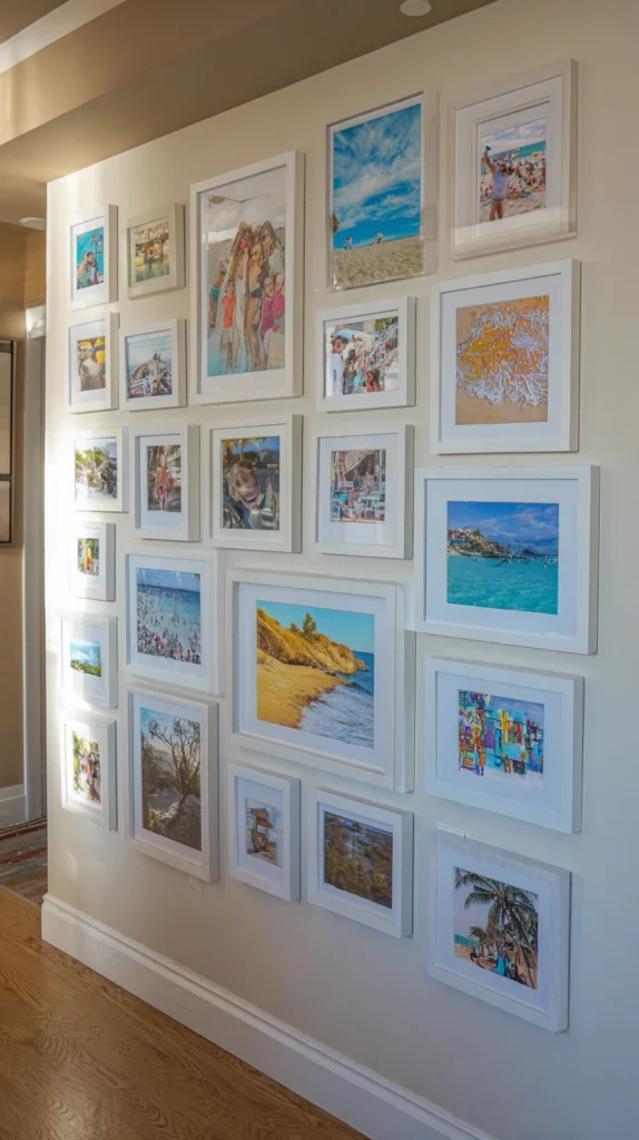 13 Summer Gallery Wall Ideas That Instantly Refresh Rooms 10 cq 9 2