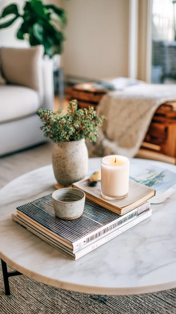 15 Coffee Table Arrangement Ideas 14 dw 13 2