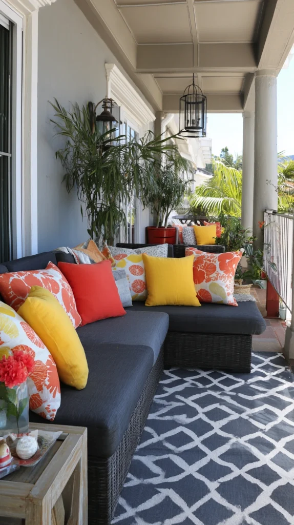 13 Summer Outdoor Cushion and Throw Ideas for Cozy Patios 12 hu 11