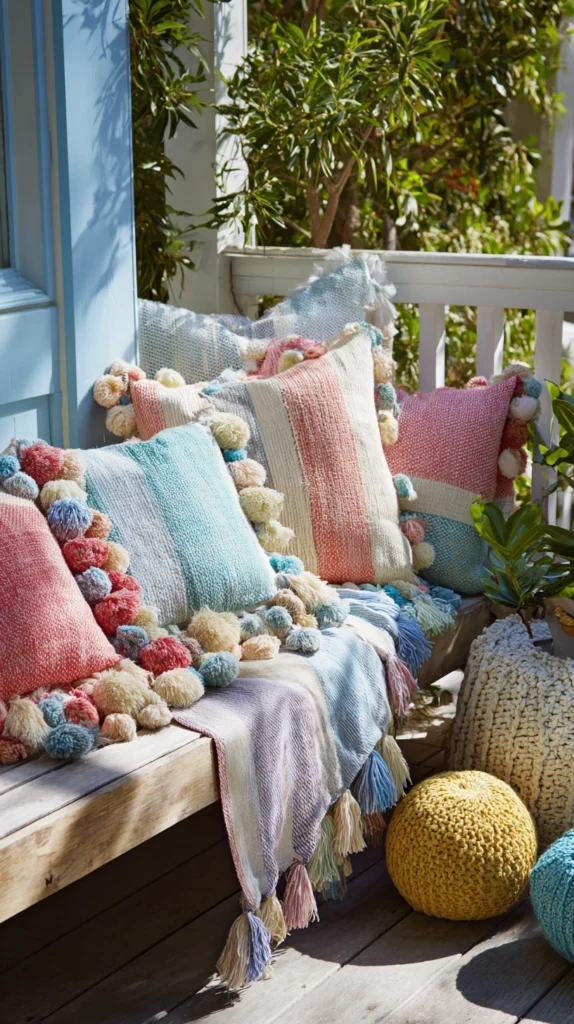 13 Summer Outdoor Cushion and Throw Ideas for Cozy Patios 9 hu 8