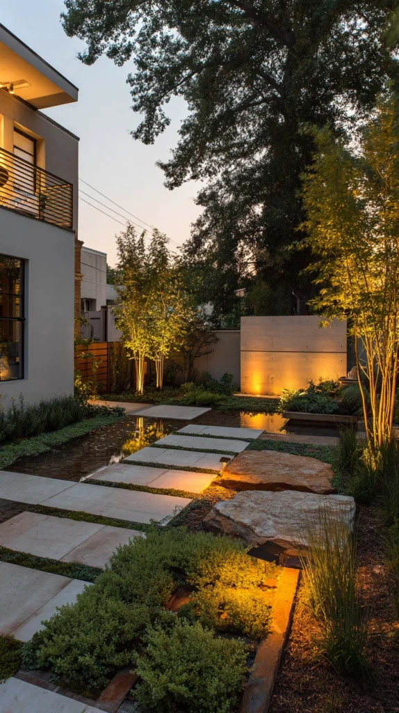 15 Minimalist Backyard Design Ideas with Natural Balance 14 ir 13