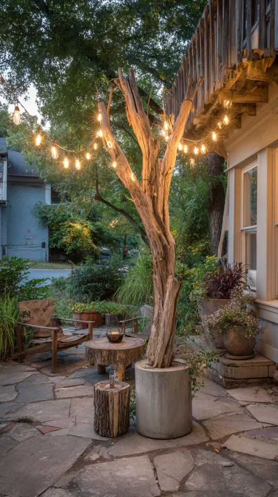 15 DIY Patio Light Pole Ideas 4 jh 3