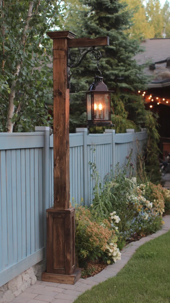 15 DIY Patio Light Pole Ideas 5 jh 4