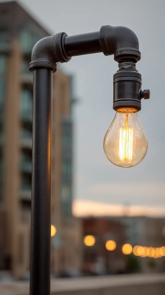 15 DIY Patio Light Pole Ideas 6 jh 5