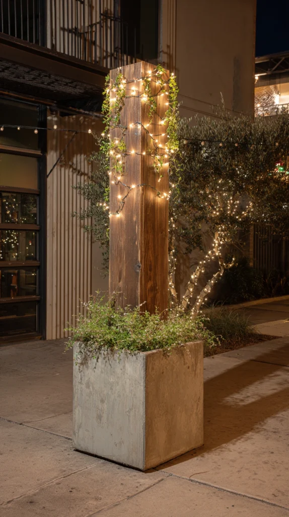 15 DIY Patio Light Pole Ideas 7 jh 6