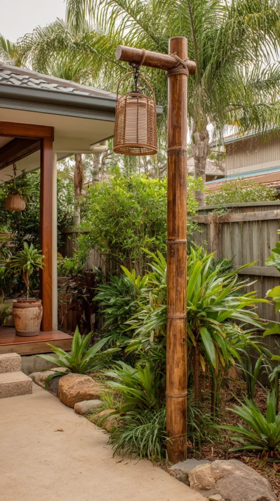 15 DIY Patio Light Pole Ideas 8 jh 7