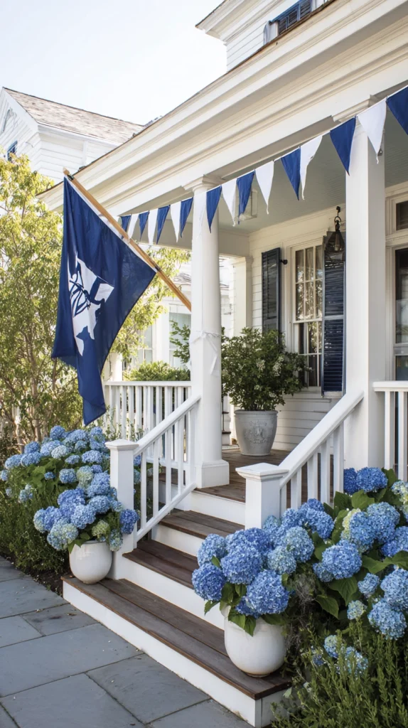 13 Porch Flag and Bunting Displays That Are Festive Without Being Tacky 2 ml 1