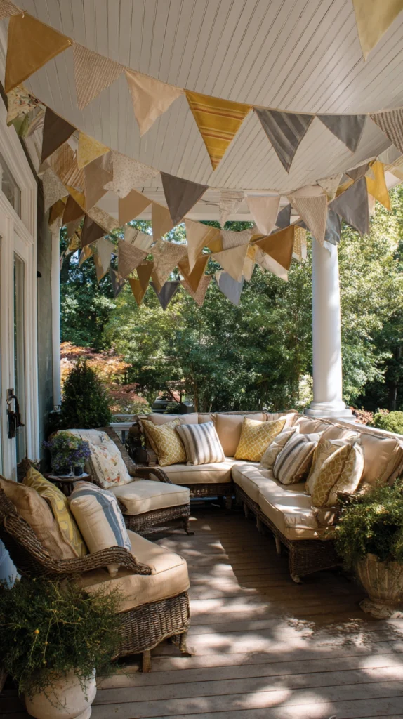 13 Porch Flag and Bunting Displays That Are Festive Without Being Tacky 13 ml 12