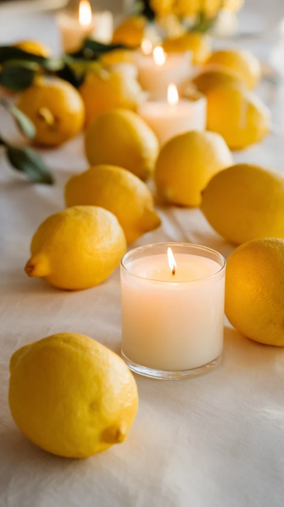 15 Lemon Table Decor Ideas to Brighten Any Event 16 nj 15