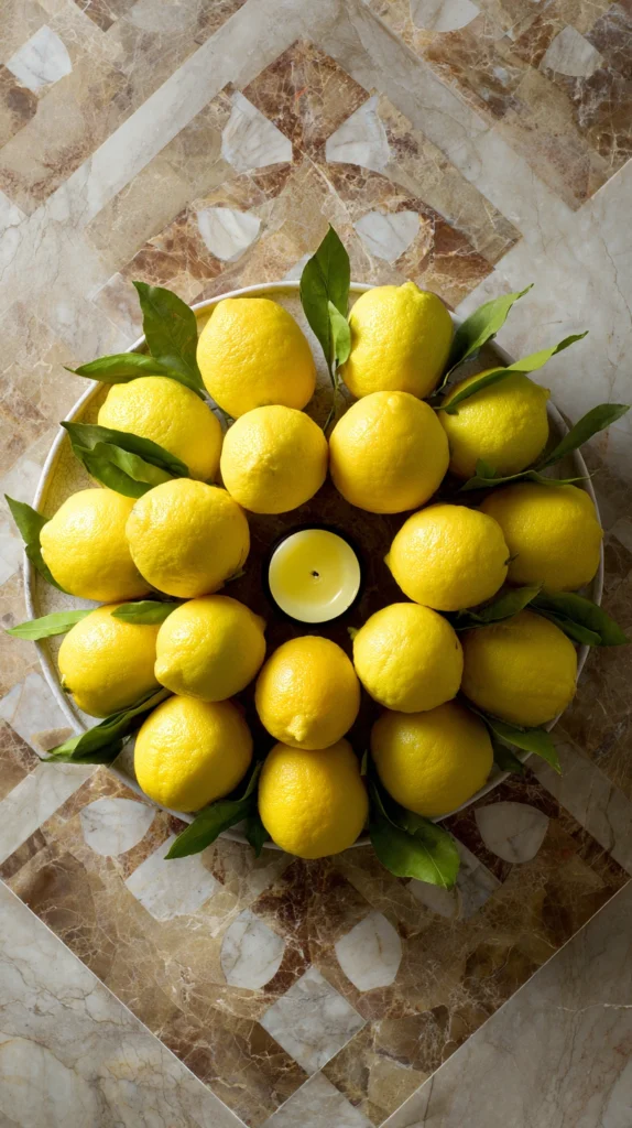 15 Lemon Table Decor Ideas to Brighten Any Event 8 nj 7