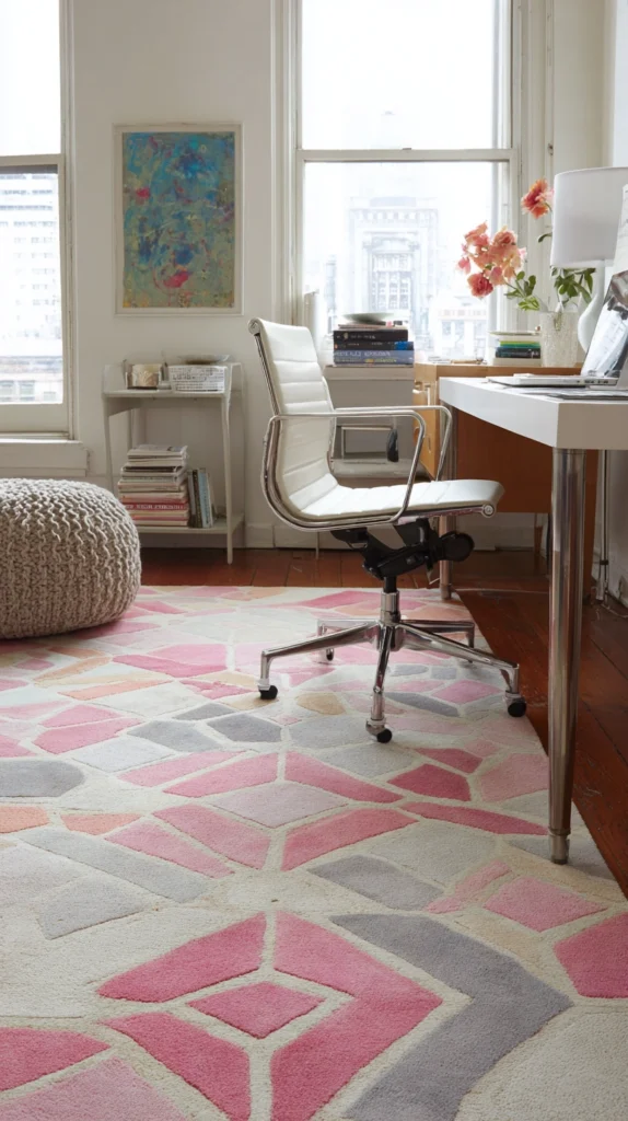 15 Pink Home Office Ideas for a Feminine Productive Space 14 qd 13