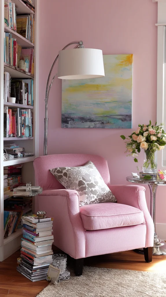 15 Pink Home Office Ideas for a Feminine Productive Space 16 qd 15