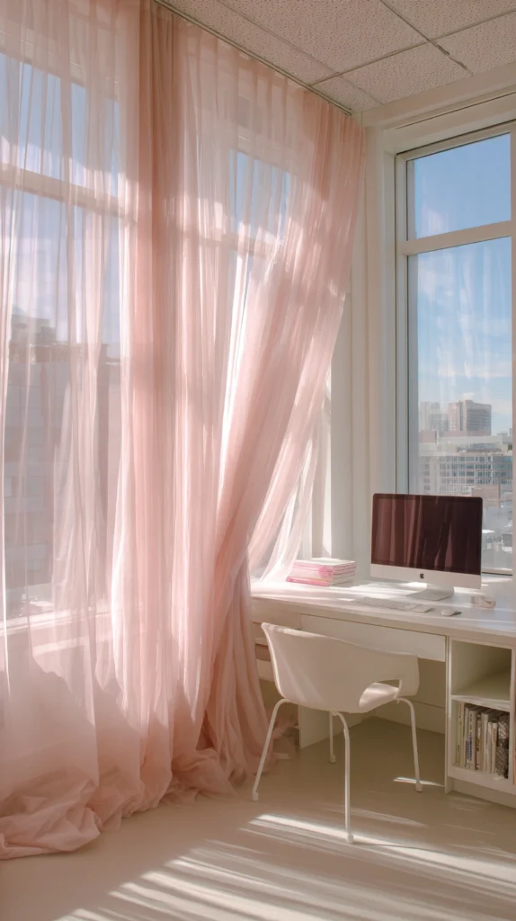 15 Pink Home Office Ideas for a Feminine Productive Space 9 qd 8