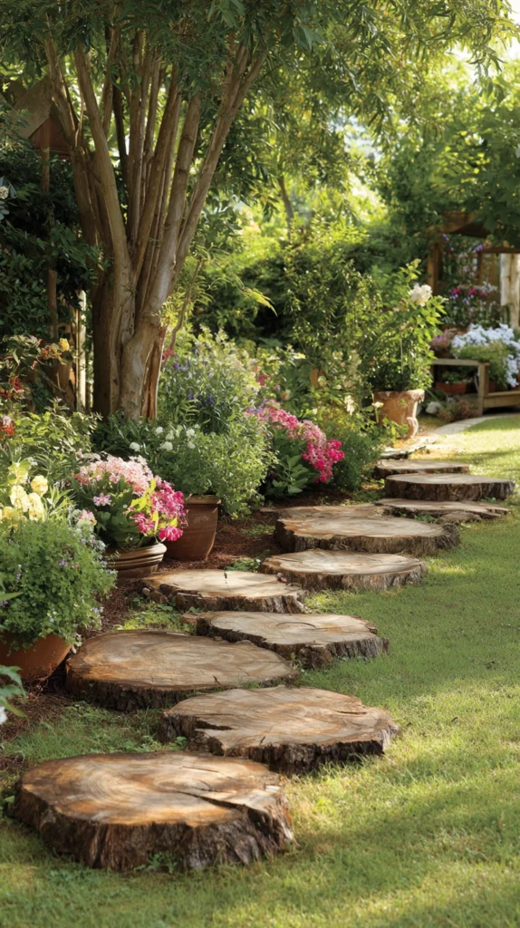 15 Old Logs and Stumps Ideas for Your Garden 3 ql 2