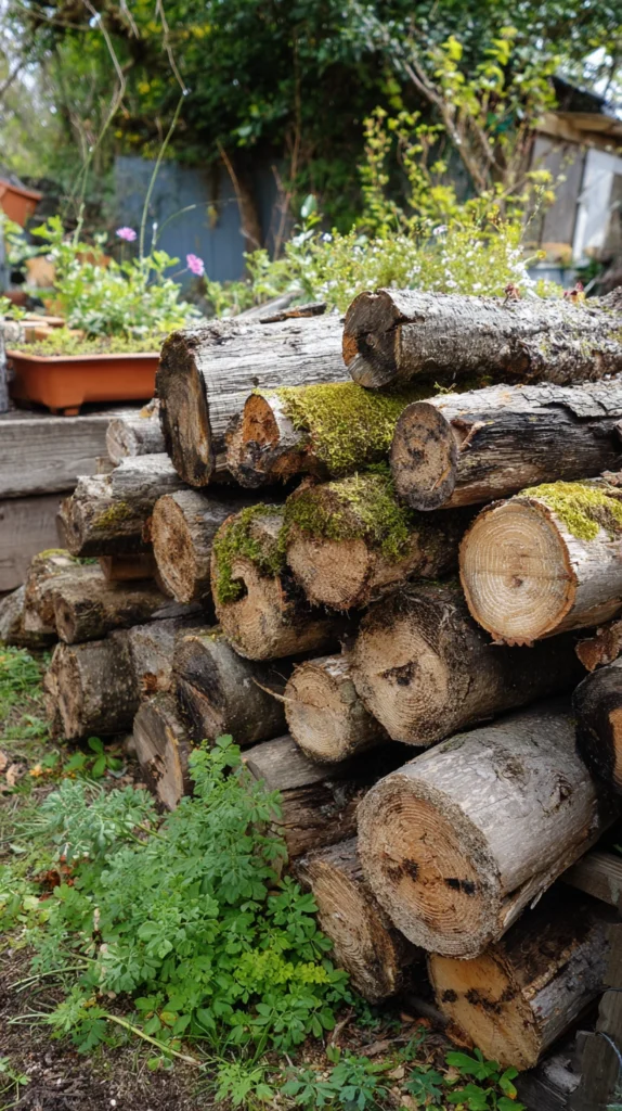 15 Old Logs and Stumps Ideas for Your Garden 4 ql 3