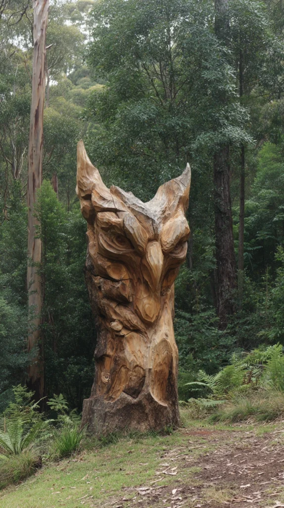 15 Old Logs and Stumps Ideas for Your Garden 7 ql 6